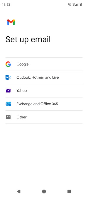 Select Outlook, Hotmail and Live