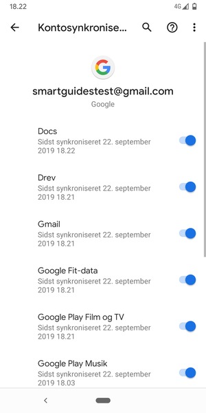 Vælg Menu-knappen