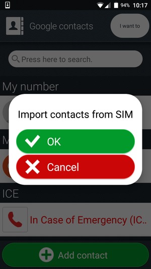 Select OK