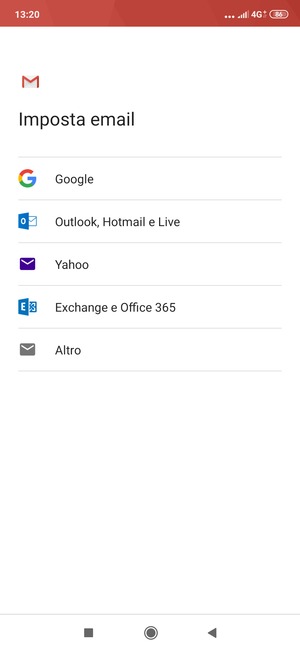 Seleziona Google
