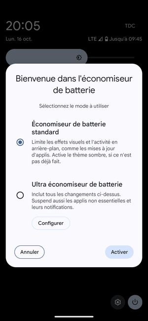 Sélectionnez Activer