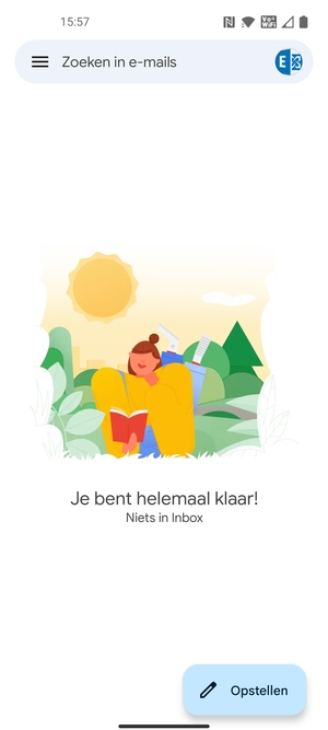 Uw account is klaar voor gebruik
