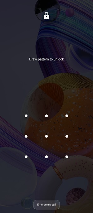 Your phone is now secure with a screen lock