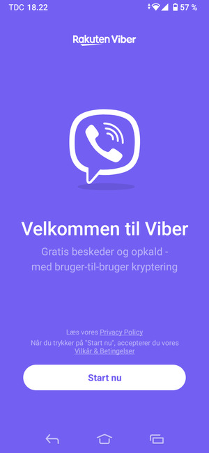 Din app er klar til brug