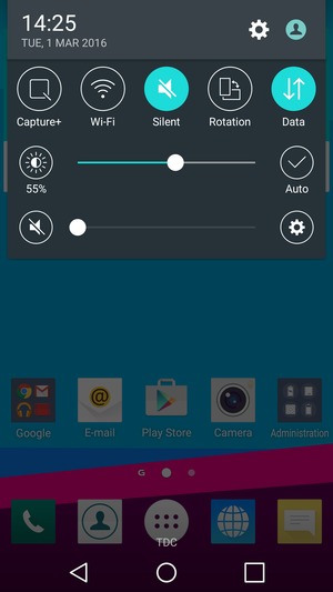 Select Silent to change to sound mode again