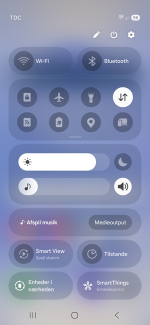 Vælg Lyd for at skifte til vibrationstilstand