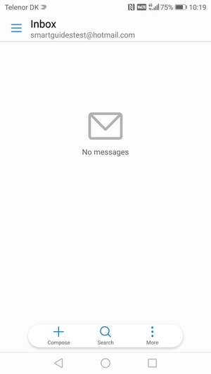 Your Hotmail is ready to use