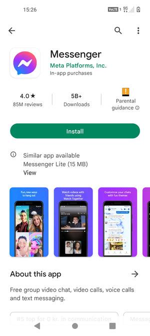 Select Install