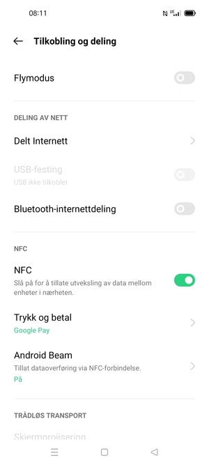 Velg Delt Internett
