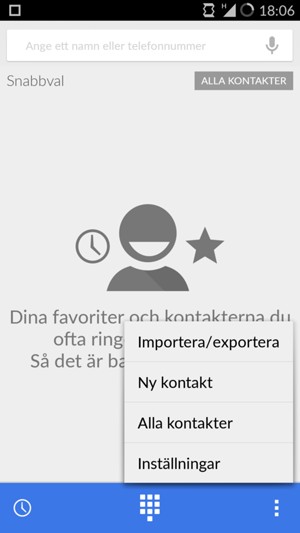 Välj Inställningar