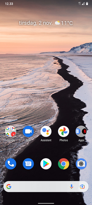 Swipe opad