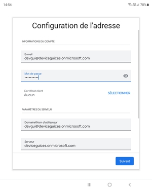 Saisissez votre mot de passe