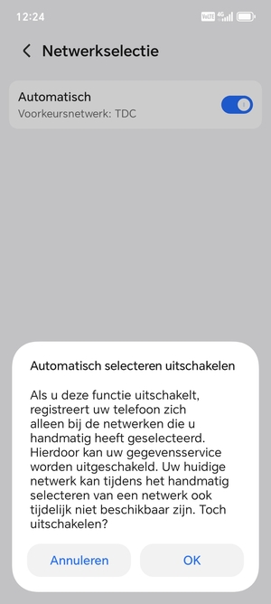 Selecteer OK