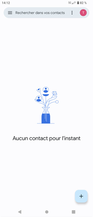 Sélectionnez le bouton du Menu
