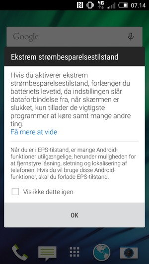Vælg OK