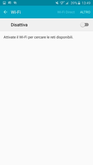 Attiva Wi-Fi
