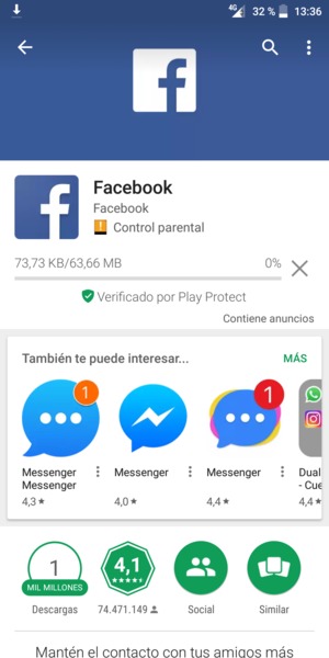 Espere a que el proceso de instalación finalice