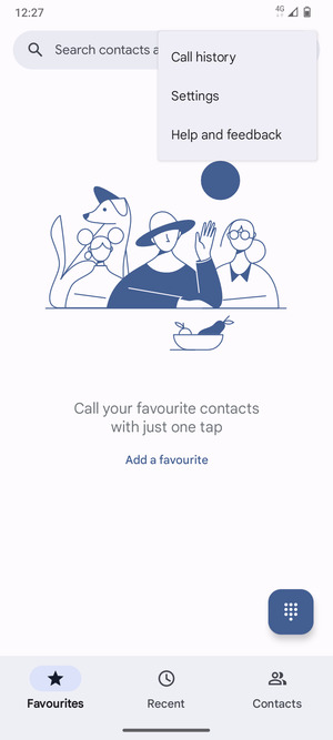 Select Settings