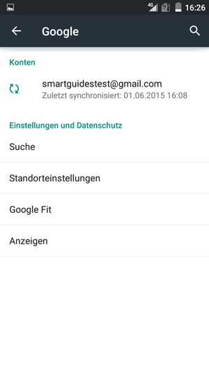 Wählen Sie Ihr Konto