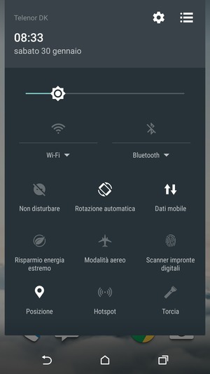 Disattiva Posizione