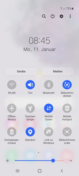 Schalten Sie Standort aus