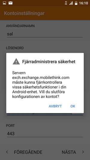 Välj OK