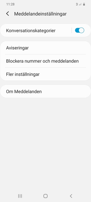 Välj Fler inställningar