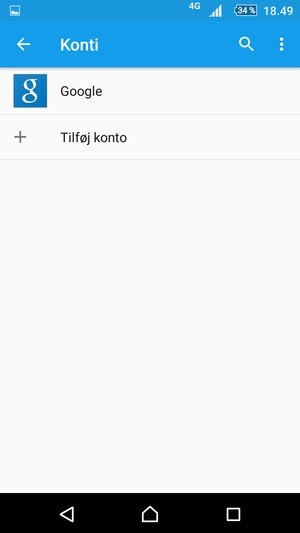 Vælg Google