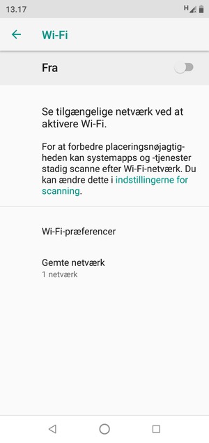 Aktiver Wi-Fi
