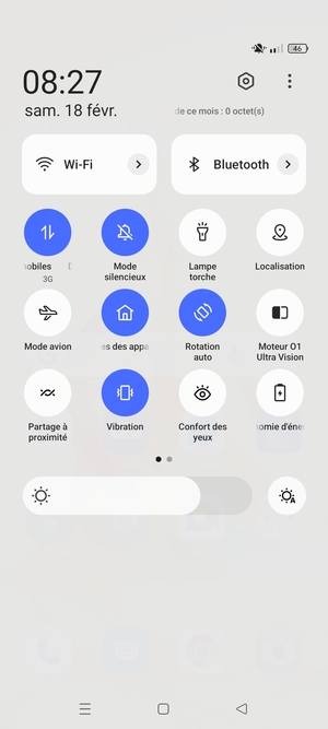 Sélectionnez Mode silencieux pour passer en mode silencieux