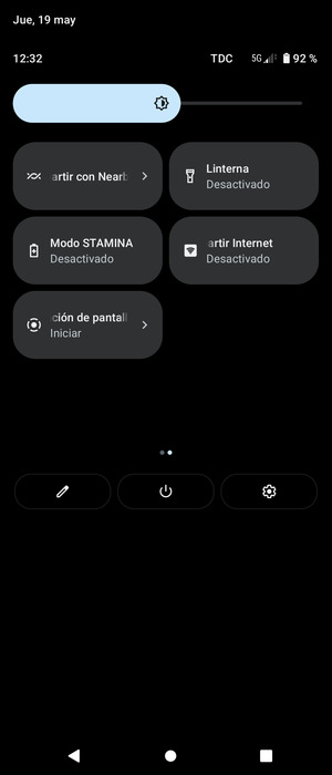 Seleccione Modo STAMINA