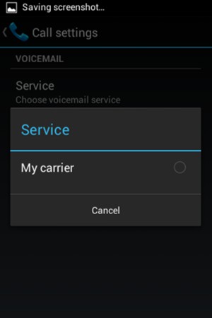 Select My carrier