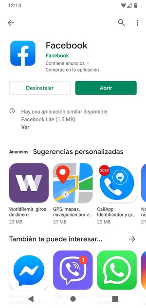 Seleccione Abrir