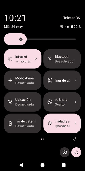 Seleccione Ahorro de batería