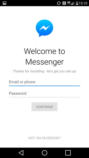 Your app is ready to use