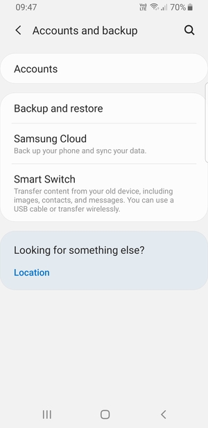 Select Accounts