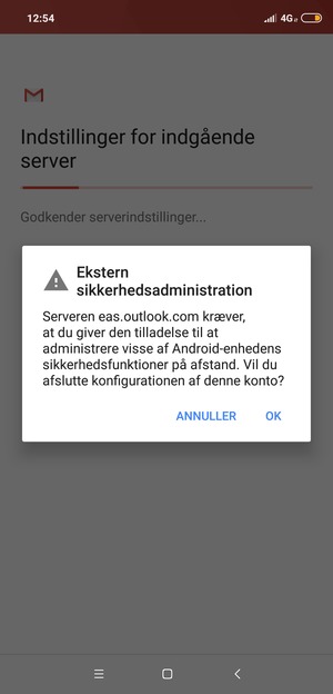 Vælg OK