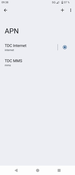 Votre téléphone est maintenant configuré pour les MMS