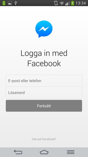 Din app är redo att användas