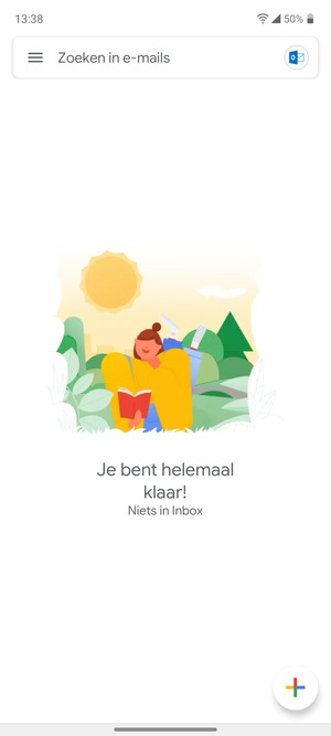 Uw Hotmail is klaar voor gebruik