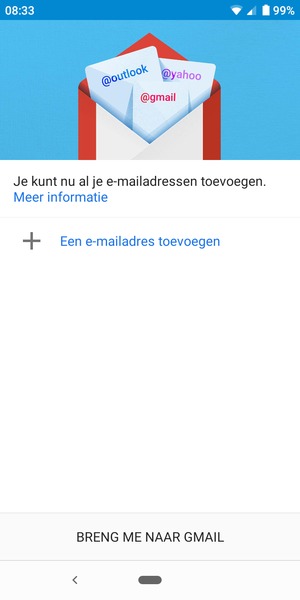 Selecteer Een e-mailadres toevoegen