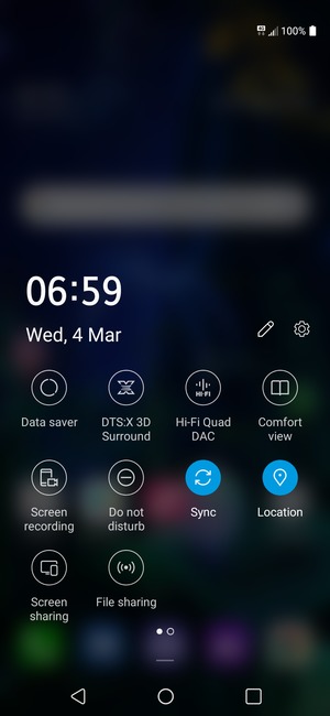 Turn off  Location