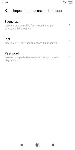 Seleziona Sequenza