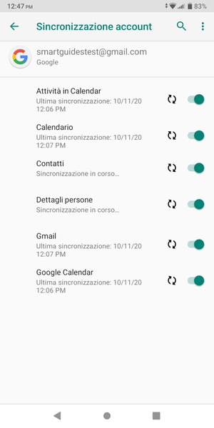 I tuoi contatti di Google verranno ora sincronizzati con il tuo telefono