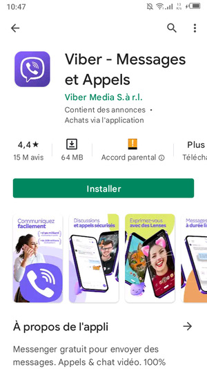 Sélectionnez Installer