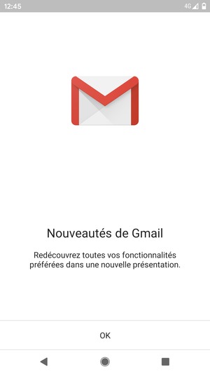 Sélectionnez OK