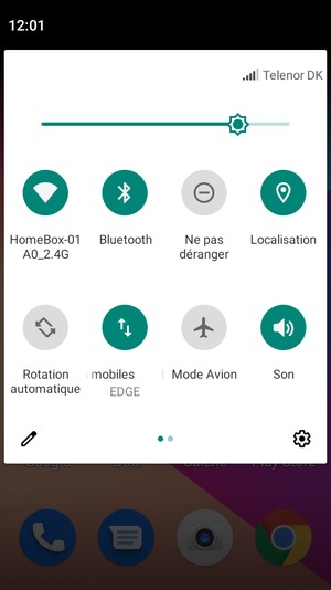 Désactiver le Wi-Fi et le Bluetooth