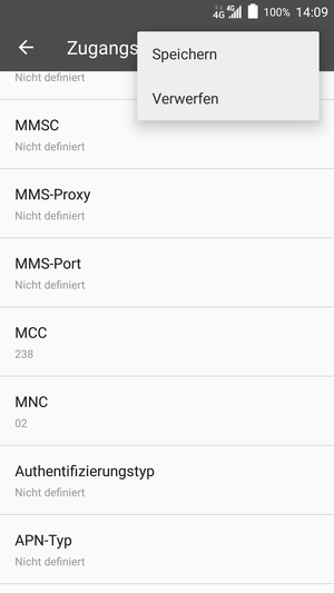 Wählen Sie Speichern