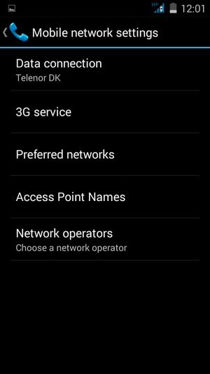Select 3G service