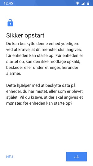 Vælg din foretrukne mulighed